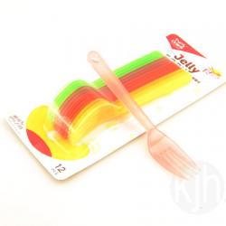 多彩喱叉，12支/板