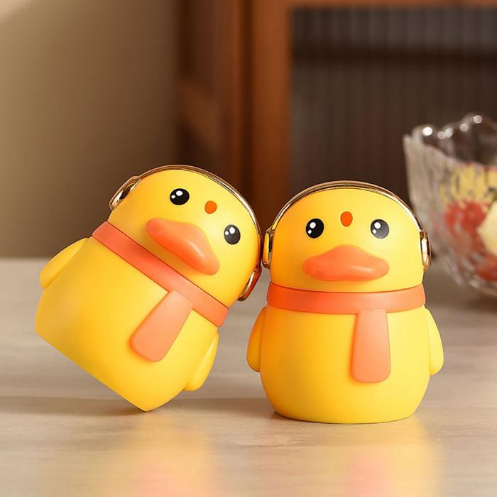 小黃鴨自動牙簽筒