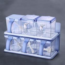 簡(jiǎn)之美雙層調(diào)味盒套裝