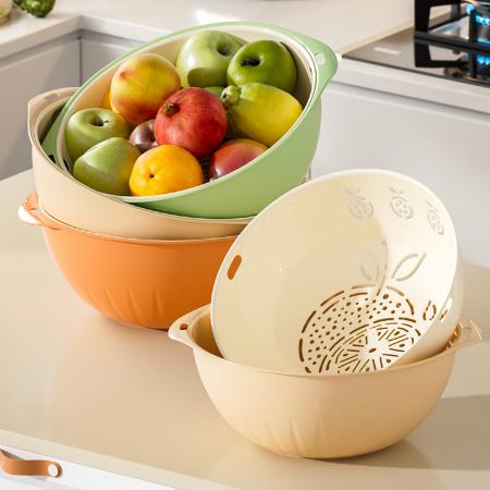 雙層瀝水籃(小號(hào)/大號(hào)