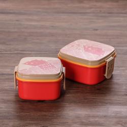 時(shí)代特色方形午餐便當(dāng)