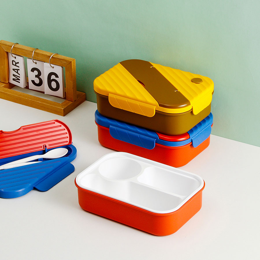 潮紋抗菌雙層飯盒940m